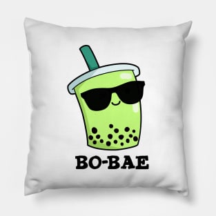 Bo-bae Cute Boba Tea Pun Pillow