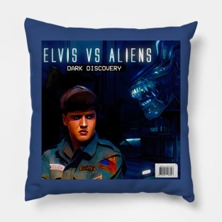 Elvis vs Aliens Pillow