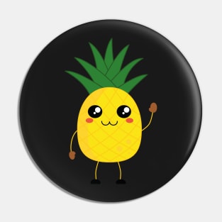 kawaii pineapple hi Pin