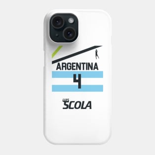 LUIS SCOLA Argentina Basketball Jersey Phone Case