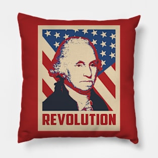 George Washington Revolution Pillow