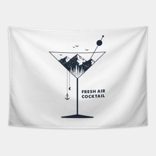 Fresh Air Cocktail Tapestry