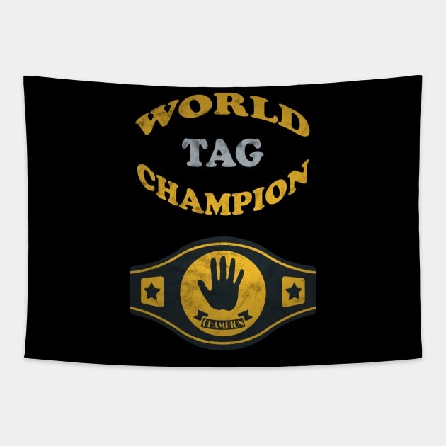 Tag World Champion Tapestry by MulletHappens