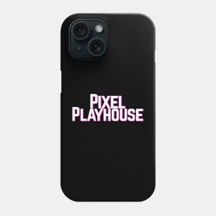 Pixel Playhouse White Logo Phone Case