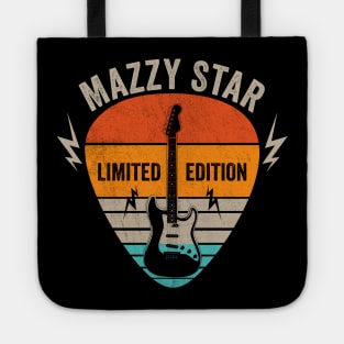 Vintage Mazzy Name Guitar Pick Limited Edition Birthday Tote