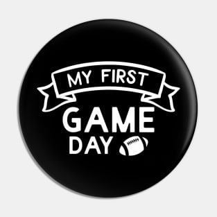 My First Game Day Pin