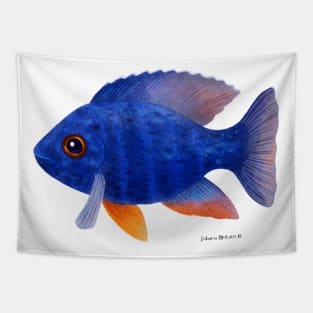 African Cichlid Fish Tapestry