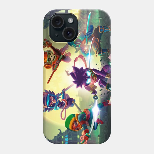 NINJA DASH! Phone Case by CISNEROS