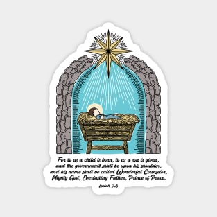 The Nativity Scene Magnet