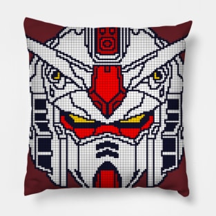 gundam rx78 pixel Pillow