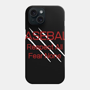 BaseballFear None Phone Case