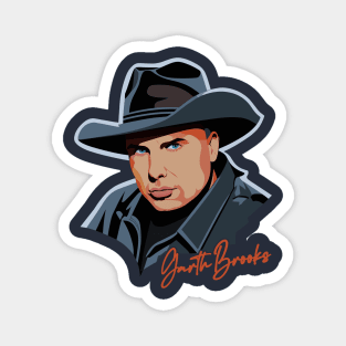 Garth Brooks // 90s Retro Fan Artwork Magnet