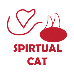 SPIRITUAL CAT VINTAGE DESIGN T-Shirt