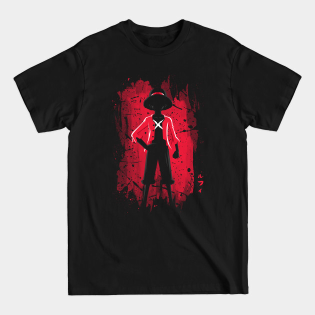 Disover Pirate Stain - Luffy - T-Shirt