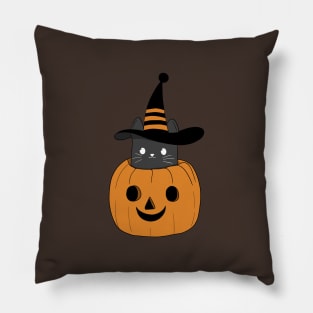 Cute Halloween Cat Pillow