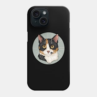 zoey calico cat Phone Case