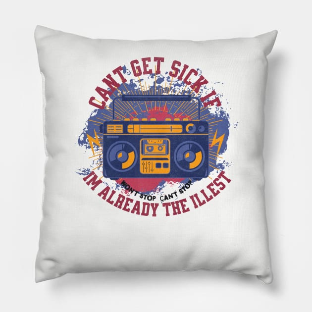 Can't get sick Pillow by Farm Road Mercantile 