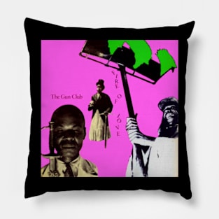 Fire of Love 1981 Throwback Punk Blues Pillow