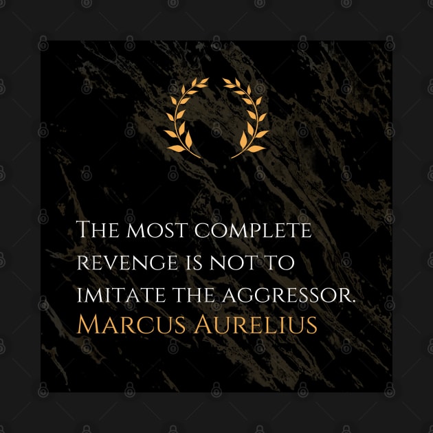 Marcus Aurelius's Triumph: The Art of Noble Retribution by Dose of Philosophy