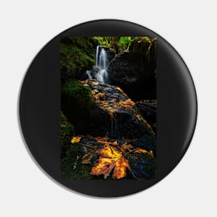 Autumn Waterfall Pin