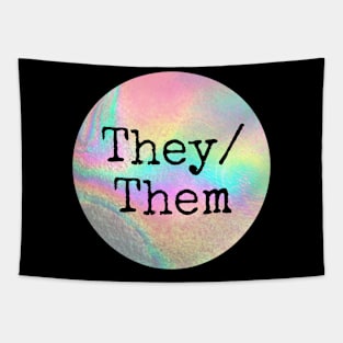 They and Them Pronoun Tapestry