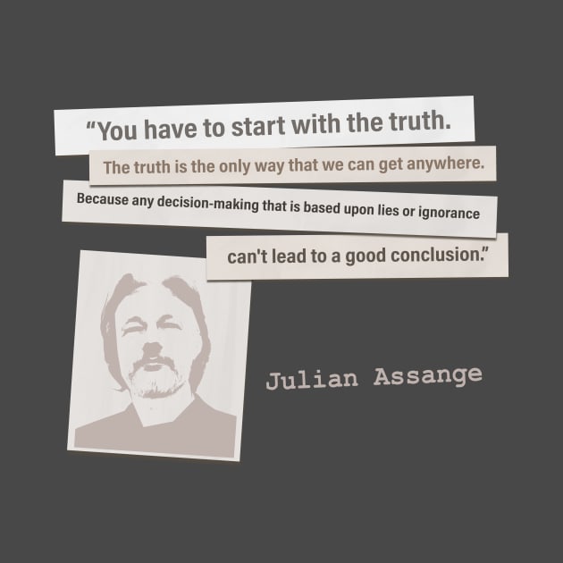 Julian Assange by FBdesign