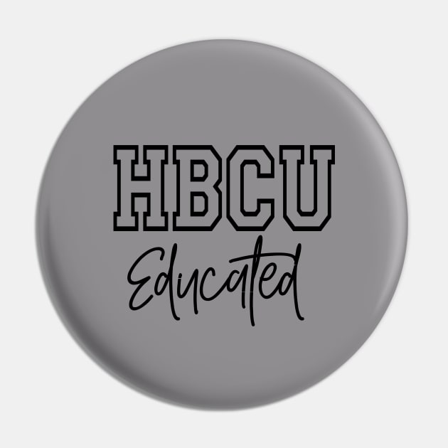 HBCU Educated Design Pin by OTM Sports & Graphics