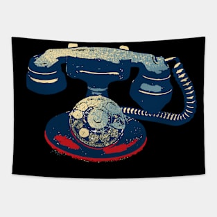 Memories Old Telephone Tapestry