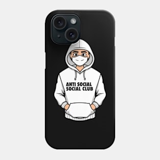 Anti social social club Phone Case