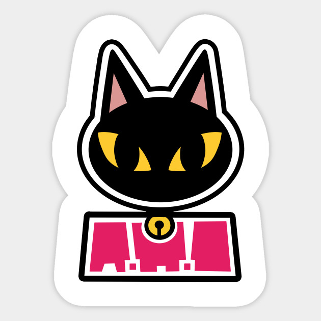 Black Cat Your Lie In April Sticker Teepublic