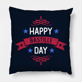 Happy Bastille Day Pillow