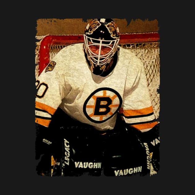 Jon Casey, 1994 in Boston Bruins (57 GP) by Momogi Project