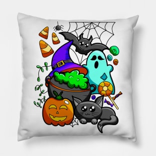 Halloween Doodle Pillow