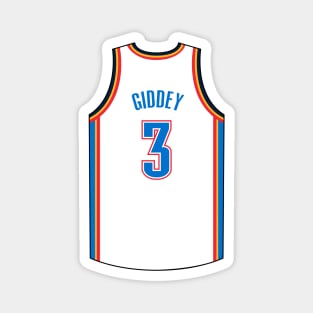 Josh Giddey Oklahoma City Jersey Qiangy Magnet