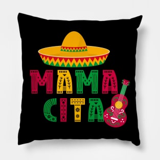 Mamacita - baby mexican mama Pillow