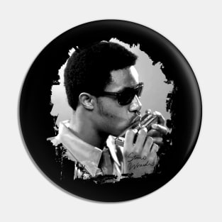 Stevie wonder Pin