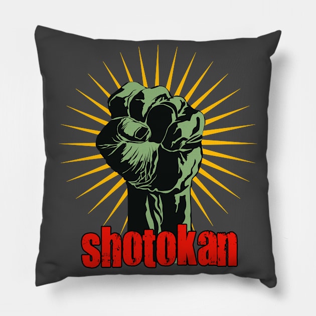 Shotokan Fist Pillow by Limey_57