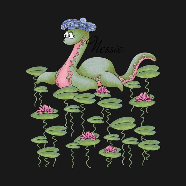 Cute Cryptid - Nessie by TJWArtisticCreations