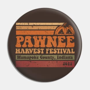 Vintage Pawnee Harvest Festival Pin