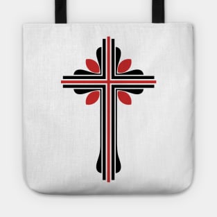 Cross of the Lord and Savior Jesus Christ, a symbol of crucifixion and salvation. Tote