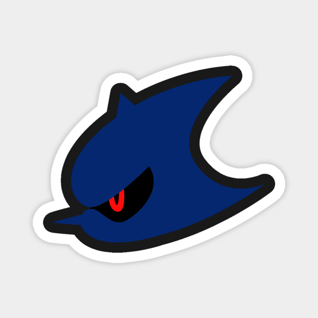 Metal Sonic icon Magnet by DanielCostaart