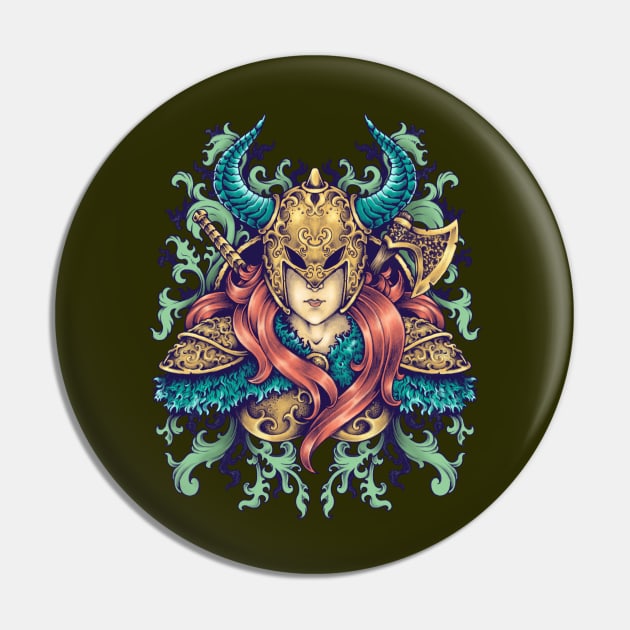 Warrior Queen Pin by VintageHeroes