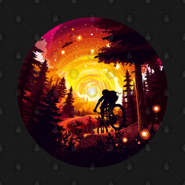 Bicyclist by Prok_Art