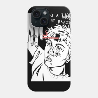 brain worm Phone Case