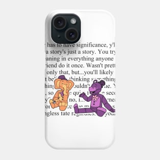 FNaF Chibi Orville & Mr Hippo Phone Case