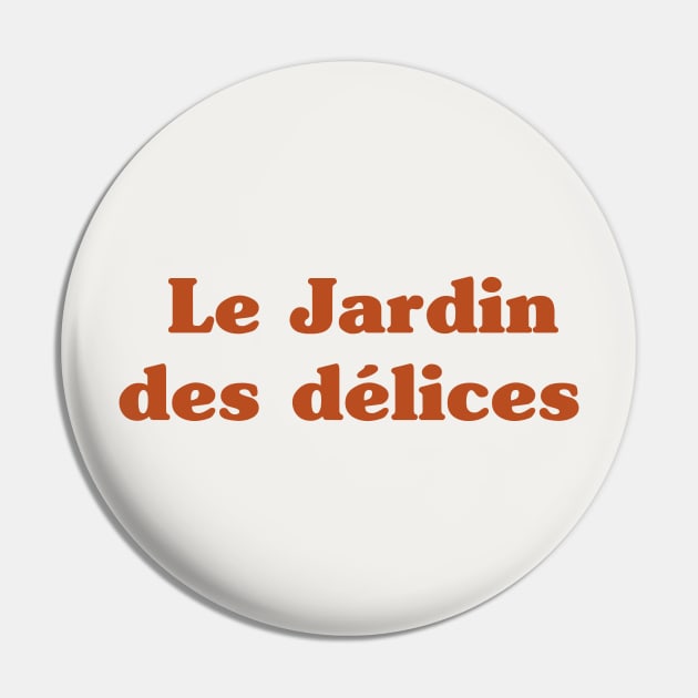 Le Jardin des délices - The Garden of Earthly Delights Pin by Belcordi