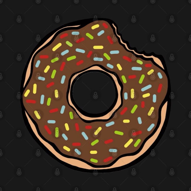 Amazing And Beautiful Chocolate Donut Design by Barolinaa