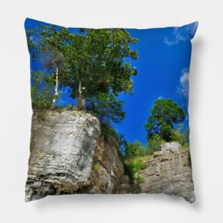 Cave-in-Rock Bluffs Pillow