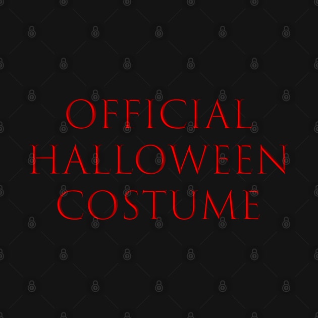 Official halloween costume by undergroundnotes