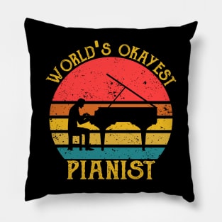 Piano Player Keyboardists Musician Pillow